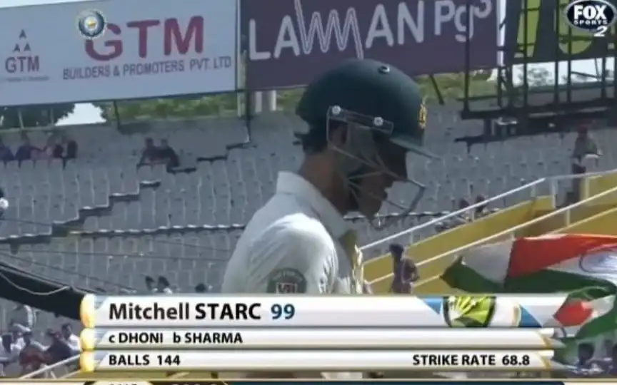 Throwback To Mitchell Starc's Sensational 99-Run Knock vs India In Border-Gavaskar Trophy
